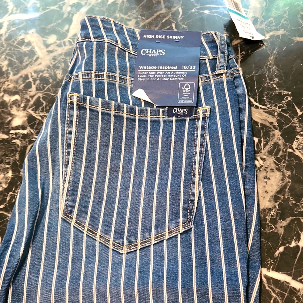 Chaps Lago Stripe Jeans
